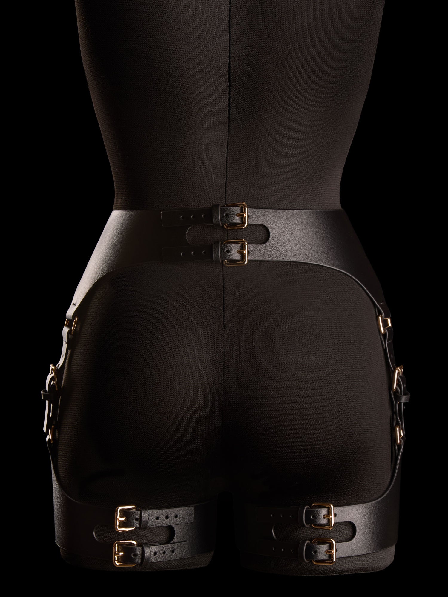 Neria Garter Belt Vegan Leather Waist & Thigh Belt | IINFYNII Neria Garter Belt Vegan Leather Waist & Thigh Belt | IINFYNII